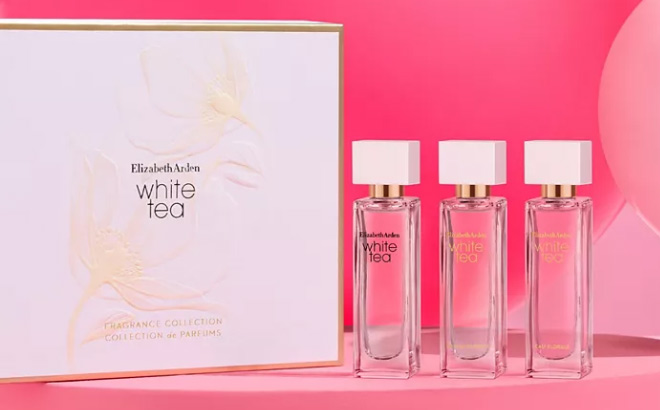 Elizabeth Arden 3 Piece White Tea Fragrance Collection Mini Coffret Set