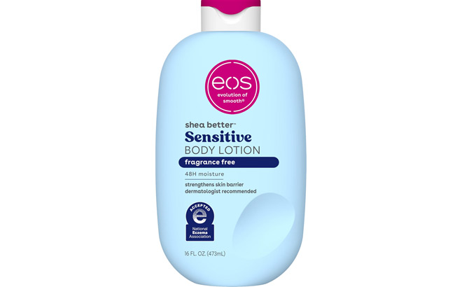 Eos Shea Better Sensitive Skin Body Lotions 16 oz