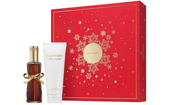 Estee Lauder 2 Piece Youth Dew Eau de Parfum Fragrance Gift Set
