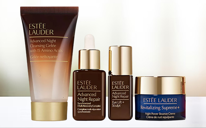 Estee Lauder 4 Piece Advanced Night Repair Discovery Skincare Gift Set 1