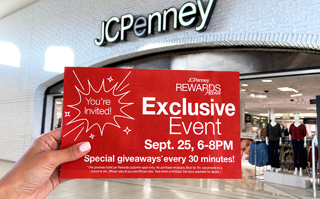 FREE Exclusive Event at JCPenney