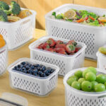 FRESHMAGE Food Storage Containers on a Table
