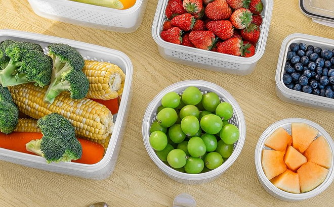 FRESHMAGE Food Storage Containers FRESHMAGE Food Storage Containers
