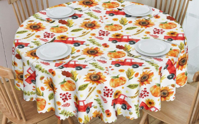 Fall Tablecloth Fall Tablecloth