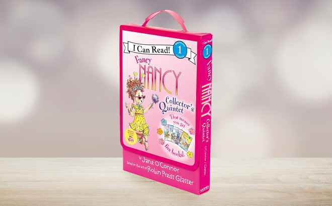 Fancy Nancy Collectors Quintet on the Table
