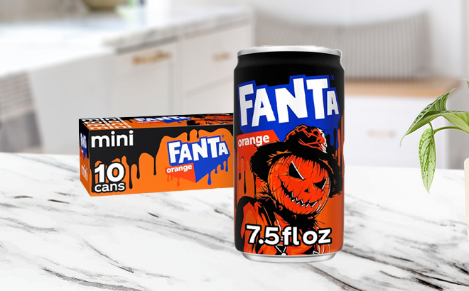 Fanta Orange Soda Fruit Flavored Soft Drink 7 5 fl oz Fanta Orange Soda Fruit Flavored Soft Drink 7 5 fl oz