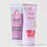 First Aid Beauty KP Bump Eraser Scrub in Old and New Package