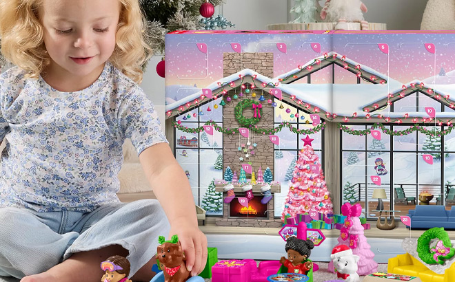 Fisher Price Little People Barbie Christmas Advent Calendar Fisher Price Little People Barbie Christmas Advent Calendar