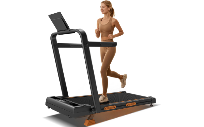 Foldable Treadmill with Handles Foldable Treadmill with Handles