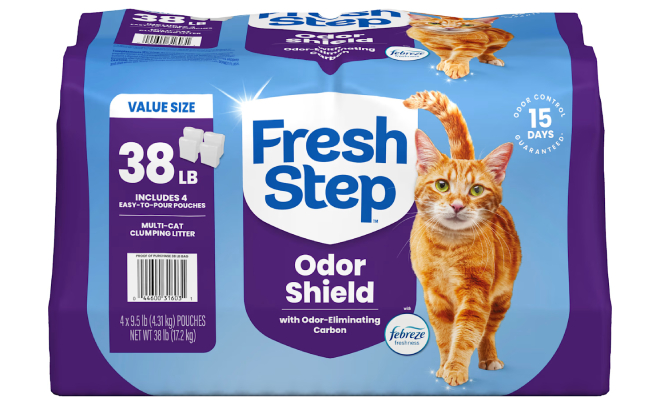 Fresh Step Odor Shield Multi Cat Clumping Litter Fresh Step Odor Shield Multi Cat Clumping Litter