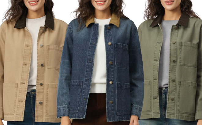 Frye Womens Barn Shacket