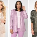 G by Giuliana Sequin Knit Cardigans