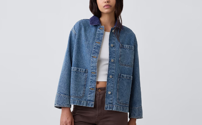 GAP Factory Denim Barn Jacket GAP Factory Denim Barn Jacket