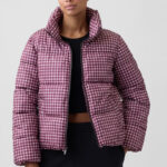 GAP Factory Relaxed Plaid Puffer Jacket