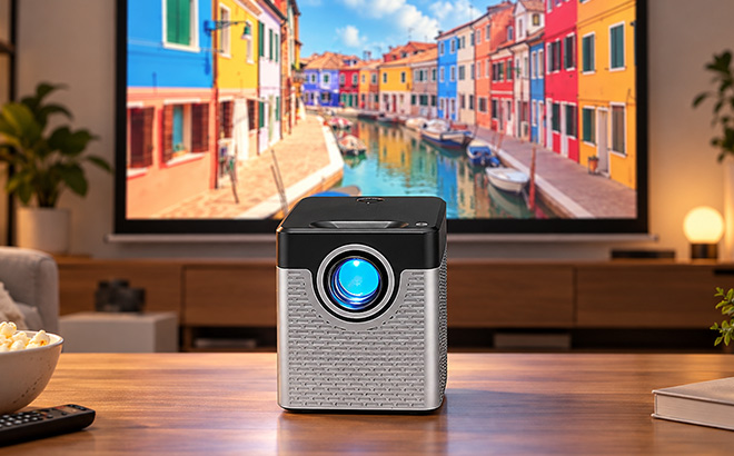 GPX 720p Projector with Screen GPX 720p Projector with Screen