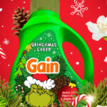 Gain x Grinch Liquid Detergent