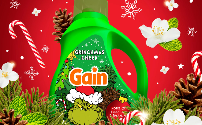 Gain x Grinch Liquid Detergent