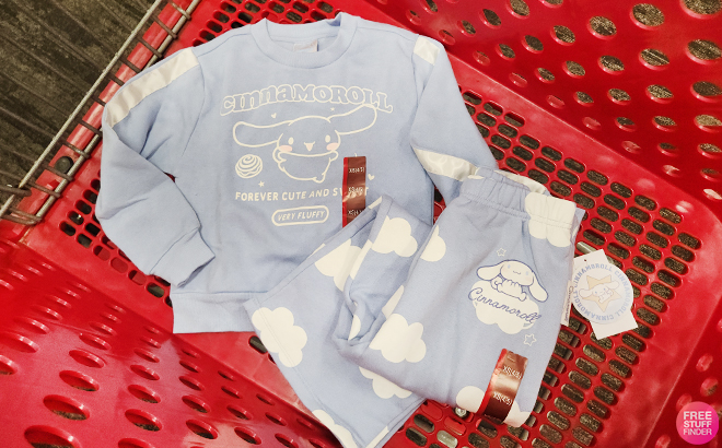 Girls Sanrio Cinnamoroll Forever Cute and Sweet Graphic Sweatshirt Girls Sanrio Cinnamoroll Forever Cute and Sweet Graphic Sweatshirt
