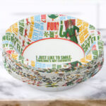 Glad Elf Holiday 12 ounce Paper Bowls