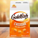 Goldfish Cheddar Cheese Crackers Box