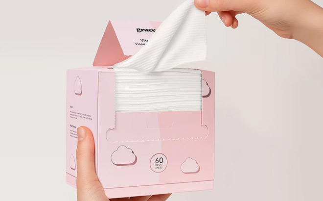 Grace and Stella 60 Count Disposable Face Towels Grace and Stella 60 Count Disposable Face Towels