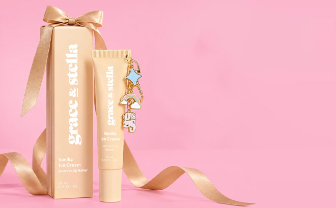 Grace and Stella Vanilla Ice Cream Lip Gloss Butter Grace and Stella Vanilla Ice Cream Lip Gloss Butter