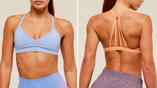 Gymshark Washed Minimal Sports Bra Gymshark Washed Minimal Sports Bra