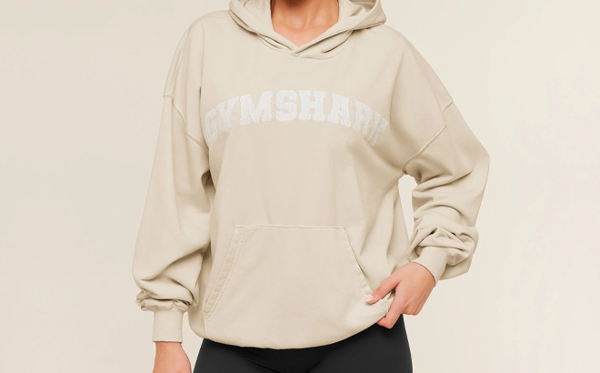 Gymshark Womens Chainstitch Graphic Hoodie Gymshark Womens Chainstitch Graphic Hoodie