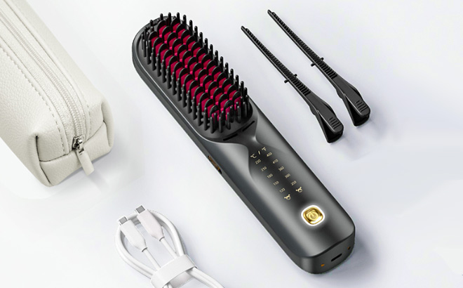Hair Straightener Brush Hair Straightener Brush