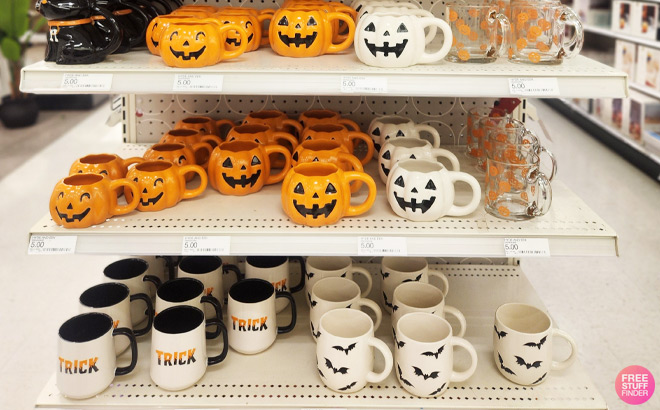 Halloween Mugs at Target