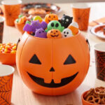 Halloween Pail with Squishy Party Favors