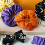 Halloween Scrunchies featuring Bernatex Fabric