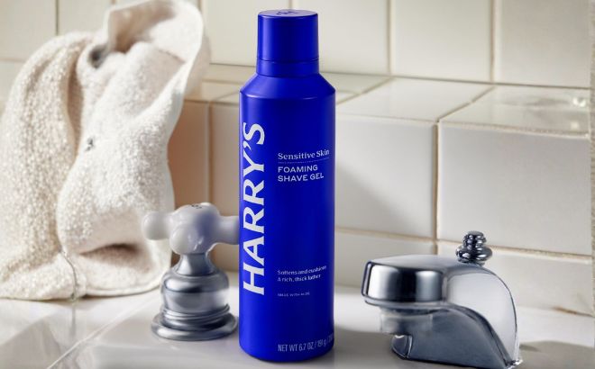 Harrys Foaming Shave Gel for Men with Aloe 6 7 oz Harrys Foaming Shave Gel for Men with Aloe 6 7 oz