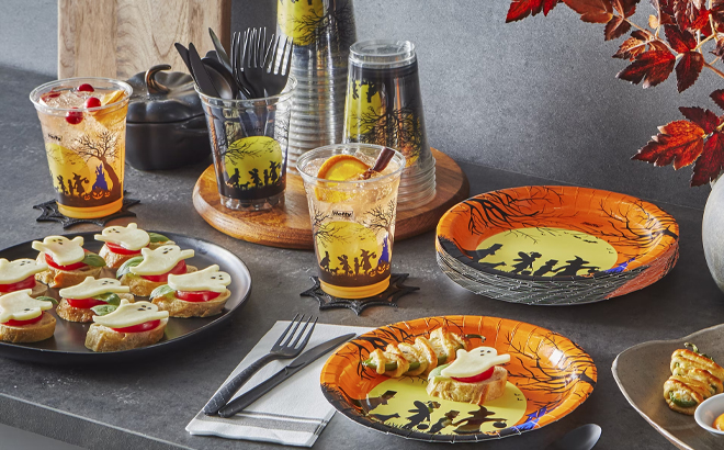 Hefty Halloween Disposable Cutlery Hefty Halloween Disposable Cutlery