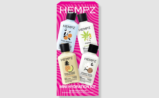 Hempz Mini Moisturizers Hydration Kit