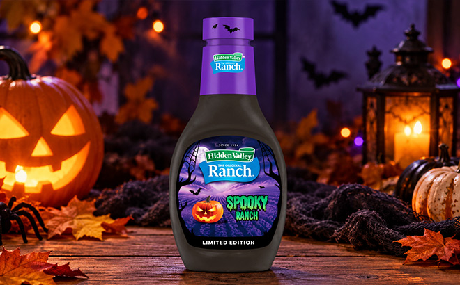 Hidden Valley Spooky Ranch with Glow in the Dark Bottle Hidden Valley Spooky Ranch with Glow in the Dark Bottle