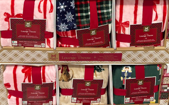 HolidayThrows at Sams Club