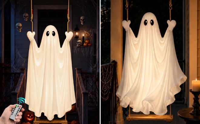 Hopoco Halloween Hanging Ghost Decor