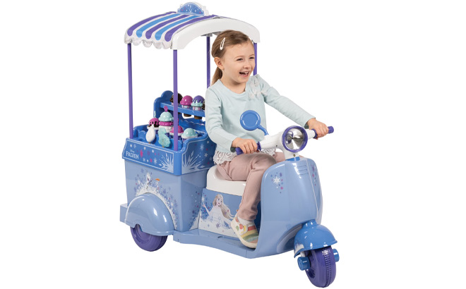 Huffy 6V Disney Frozen Ice Cream Kart Ride On Huffy 6V Disney Frozen Ice Cream Kart Ride On