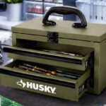 Husky Metal Mini Portable Tool Box