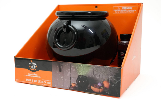 Hyde and EEK Boutique Halloween Cauldron Bubble Blower 1 Hyde and EEK Boutique Halloween Cauldron Bubble Blower 1