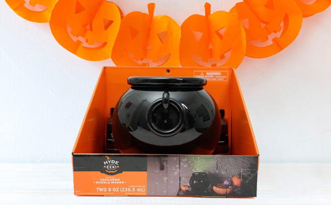 Hyde and EEK Boutique Halloween Cauldron Bubble Blower Hyde and EEK Boutique Halloween Cauldron Bubble Blower
