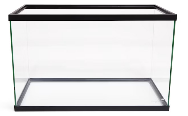 Imagitarium Open Glass Aquarium Tank 10 Gallon