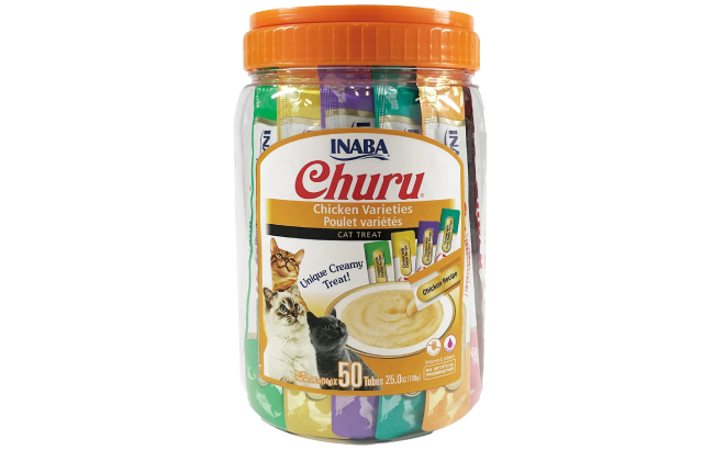 Inaba Churu Chicken Variety Pack Cat Treats Inaba Churu Chicken Variety Pack Cat Treats