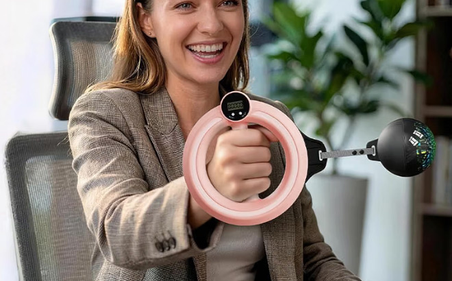 Infinity Hoop Arm Trainer in Use Infinity Hoop Arm Trainer in Use