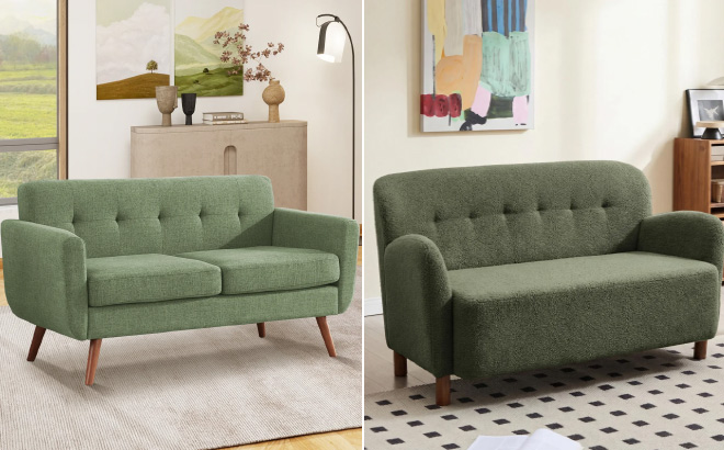 Jadier Upholstered Loveseat Square Sofa Jadier Upholstered Loveseat Square Sofa