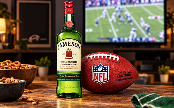 Jameson Irish Whiskey Drink on Table Jameson Irish Whiskey Drink on Table