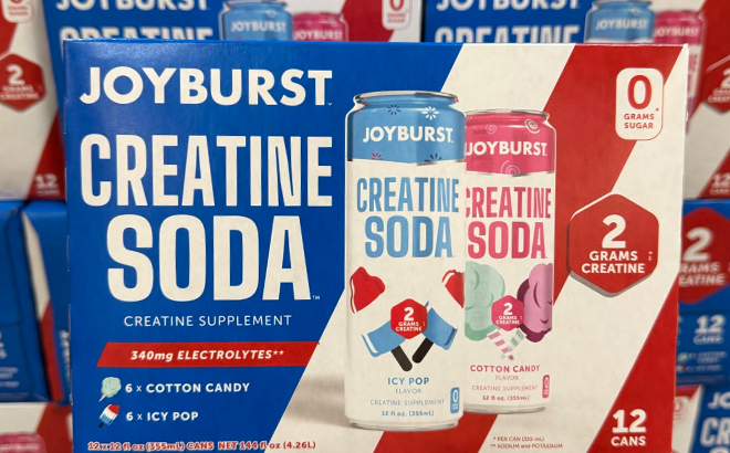 Joyburst Creatine Soda Variety Pack Joyburst Creatine Soda Variety Pack