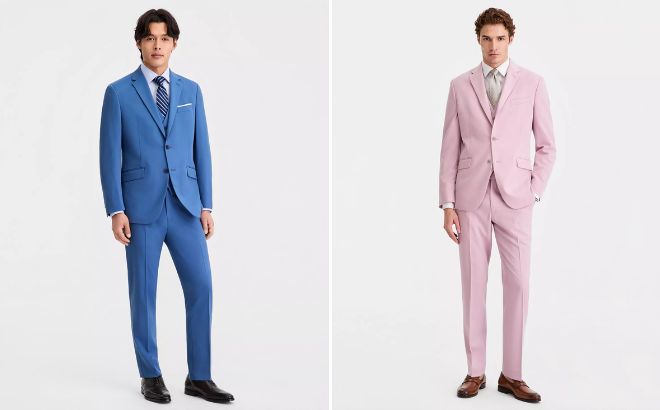 Kenneth Cole Reaction Mens Slim Fit Spring 3 Piece Suit Kenneth Cole Reaction Mens Slim Fit Spring 3 Piece Suit