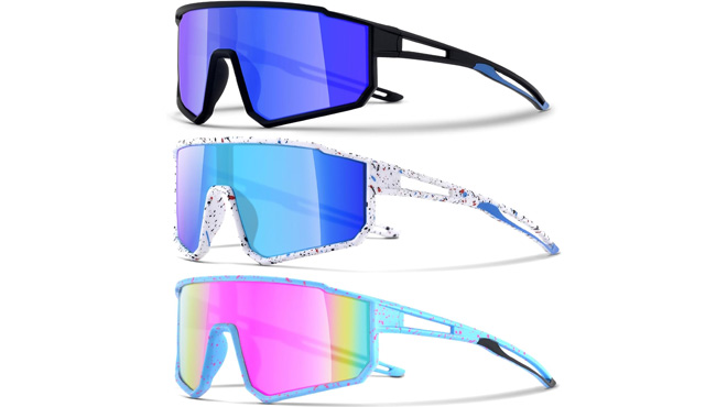 Kids Baseball Sunglasses 3 Pack Kids Baseball Sunglasses 3 Pack